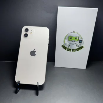 iPhone reacondicionado en color blanco de 128GB