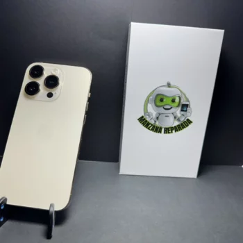 iPhone 14 Pro reacondicionado 128GB color oro con Dynamic Island, pantalla OLED de 6,1 pulgadas y cámara de 48 MP